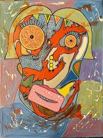 Raphaëlle Art Alix tableau acrylique